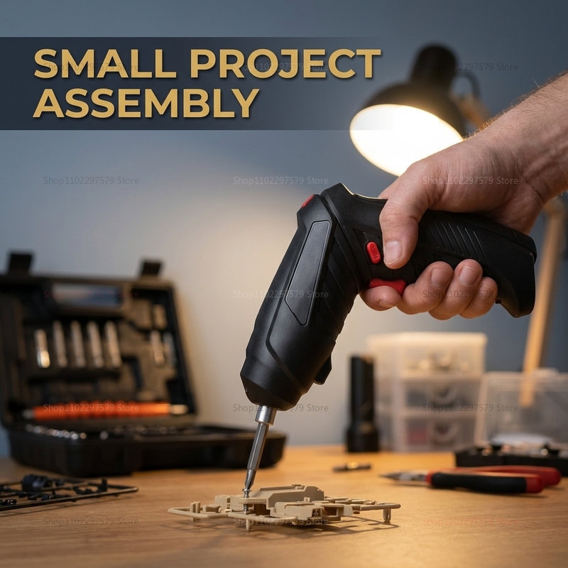 Electric Screwdriver Rechargeable Usb - 47 Parçalı Şarj Edilebilir Kablosuz Elektrikli