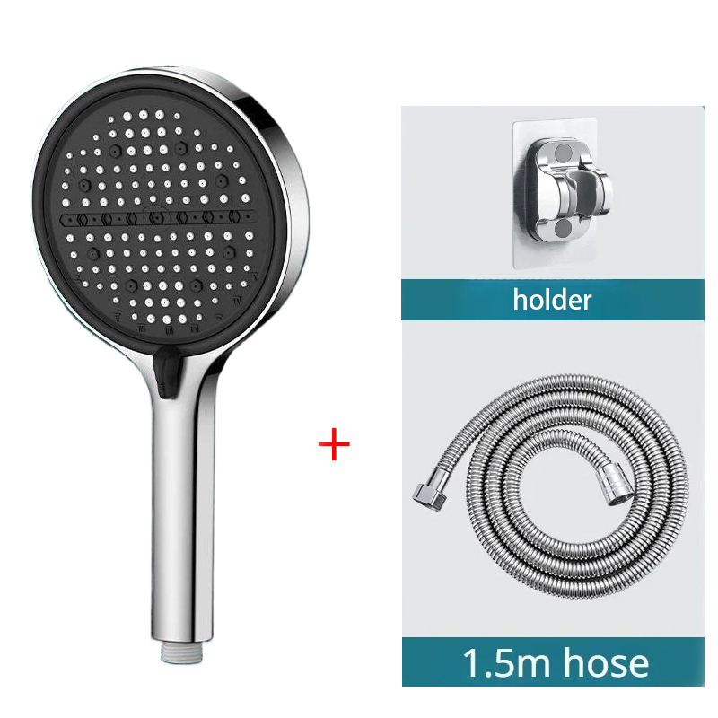 Plumbing - 3 adet banyo duş başlığı gümüş