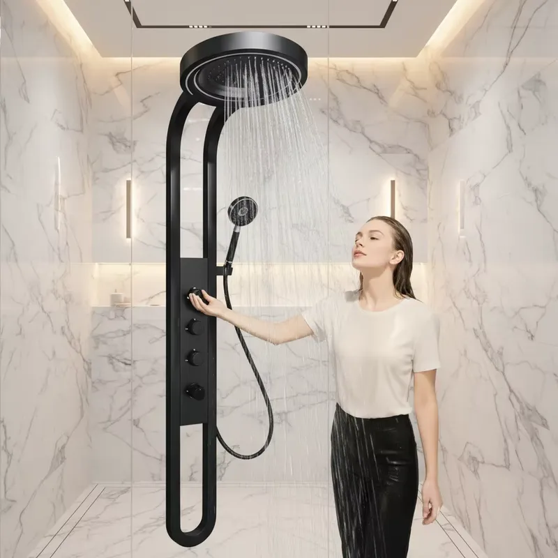 Plumbing - Homedec Duş Paneli Şelale Duş Seti
