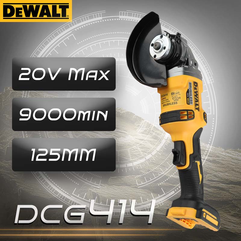 Brushless Angle Grinder Battery Powered - DEWALT DCG414 20V MAX Fırçasız Açılı