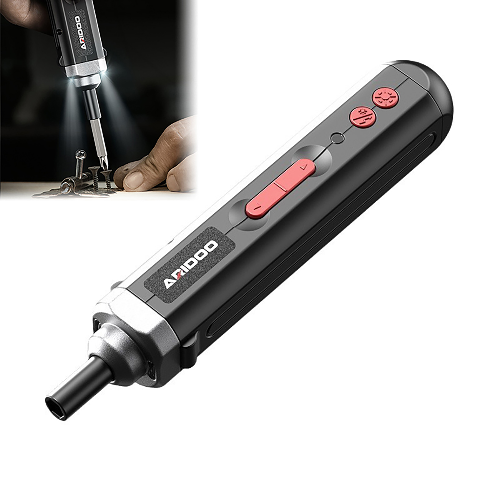 Electric Screwdriver Rechargeable Usb - Elektrikli Tornavida El Tipi Akülü Tornavida