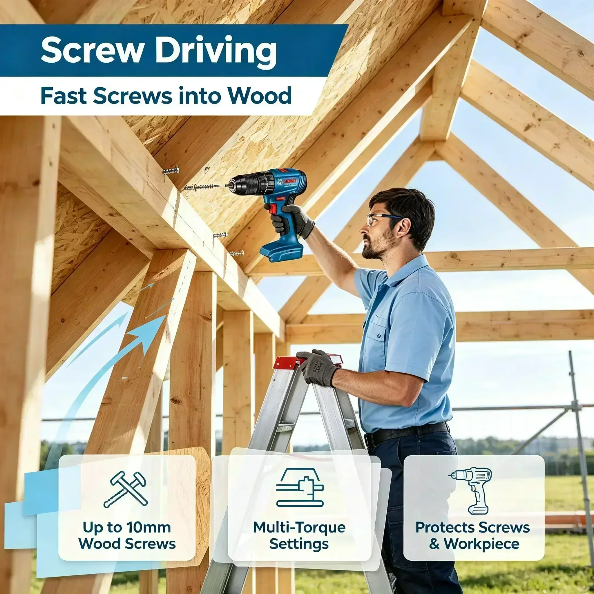 Bosch GSB 185-LI 18V Fırçasız  - Brushless Cordless Electric Drill 18V incelemesi ve fiyatı