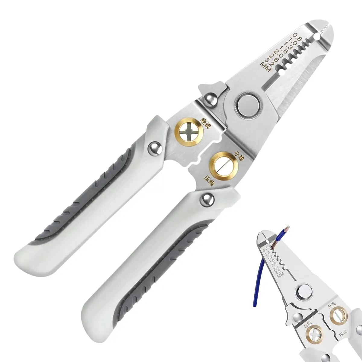 6 In 1 Tel Striptizci Özel Tel - Automatic Wire Stripper Cutter incelemesi ve fiyatı