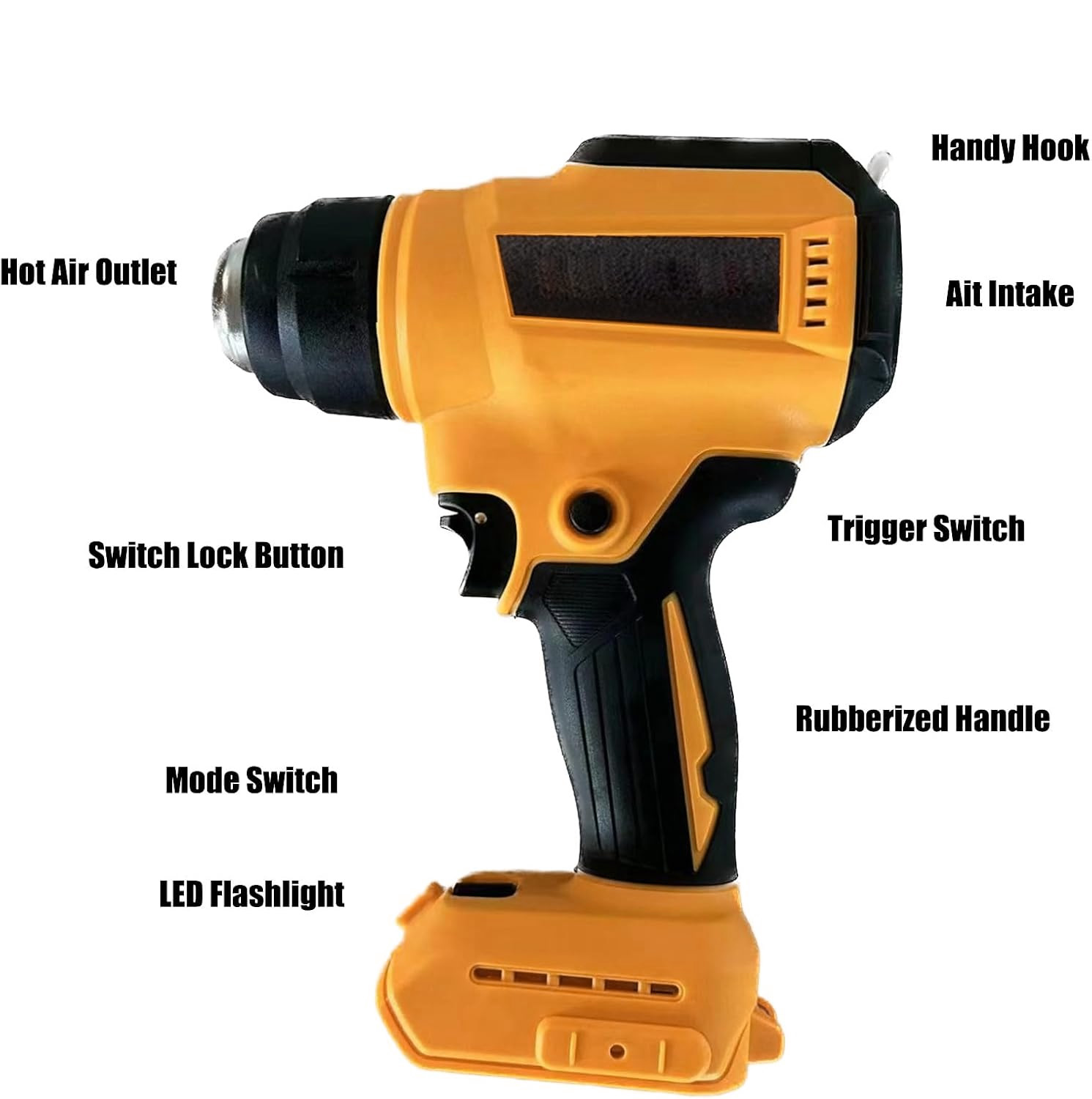 Dewalt 18V Pil İçin Kablosuz S - Cordless Heat Gun For Shrink Tubing incelemesi ve fiyatı