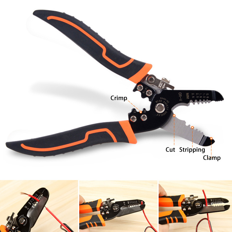 175mm Sıyırma Sıkma Pensesi Te - Automatic Wire Stripper Cutter incelemesi ve fiyatı