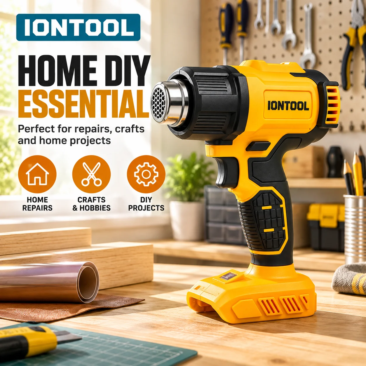 IONTOOL Fırçasız, Kablosuz Isı - Cordless Heat Gun For Shrink Tubing incelemesi ve fiyatı