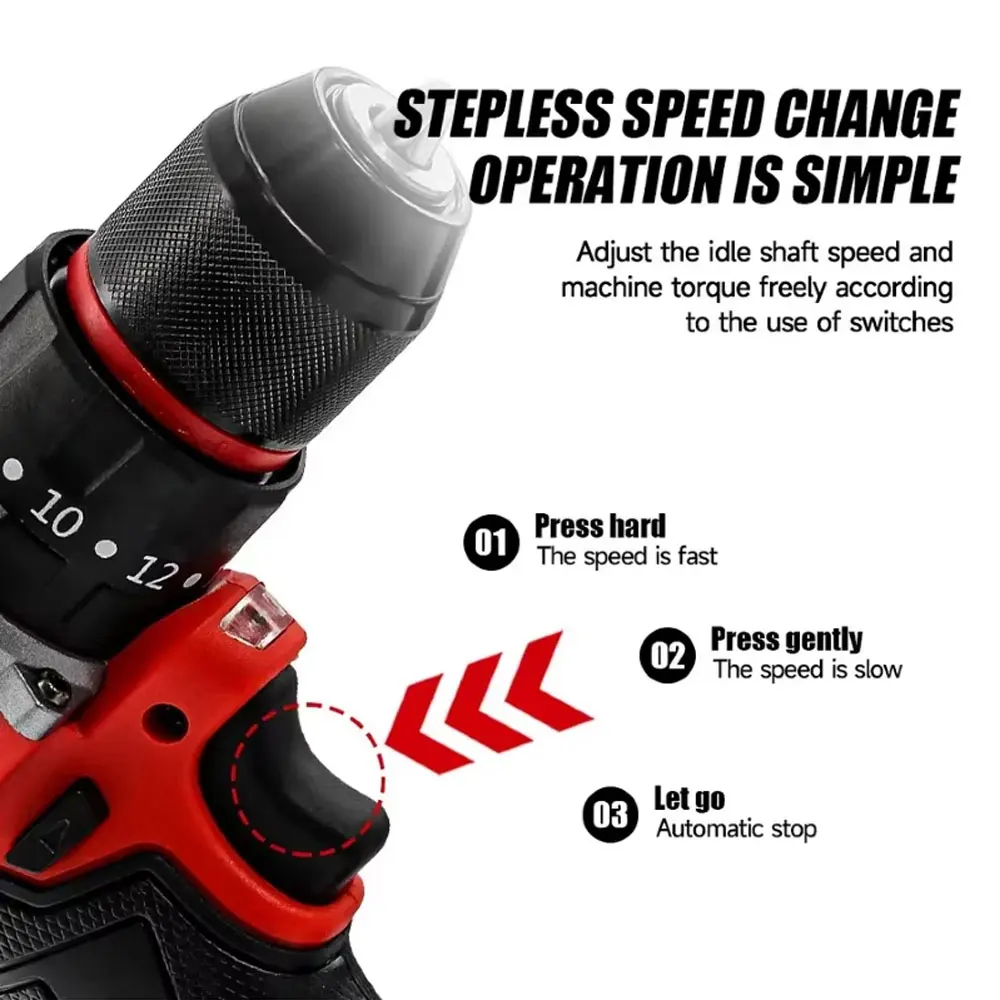 Küçük Elektrikli Fırçasız Darb - Brushless Cordless Electric Drill 18V incelemesi ve fiyatı